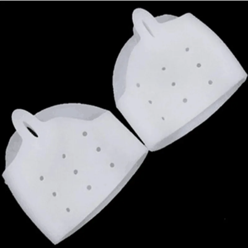 1pair Hallux Valgus Orthotics Silicone Toes Separator The Big Toe Bunion Corrector Foot Daily Use Care Tool Orthopedic Pad