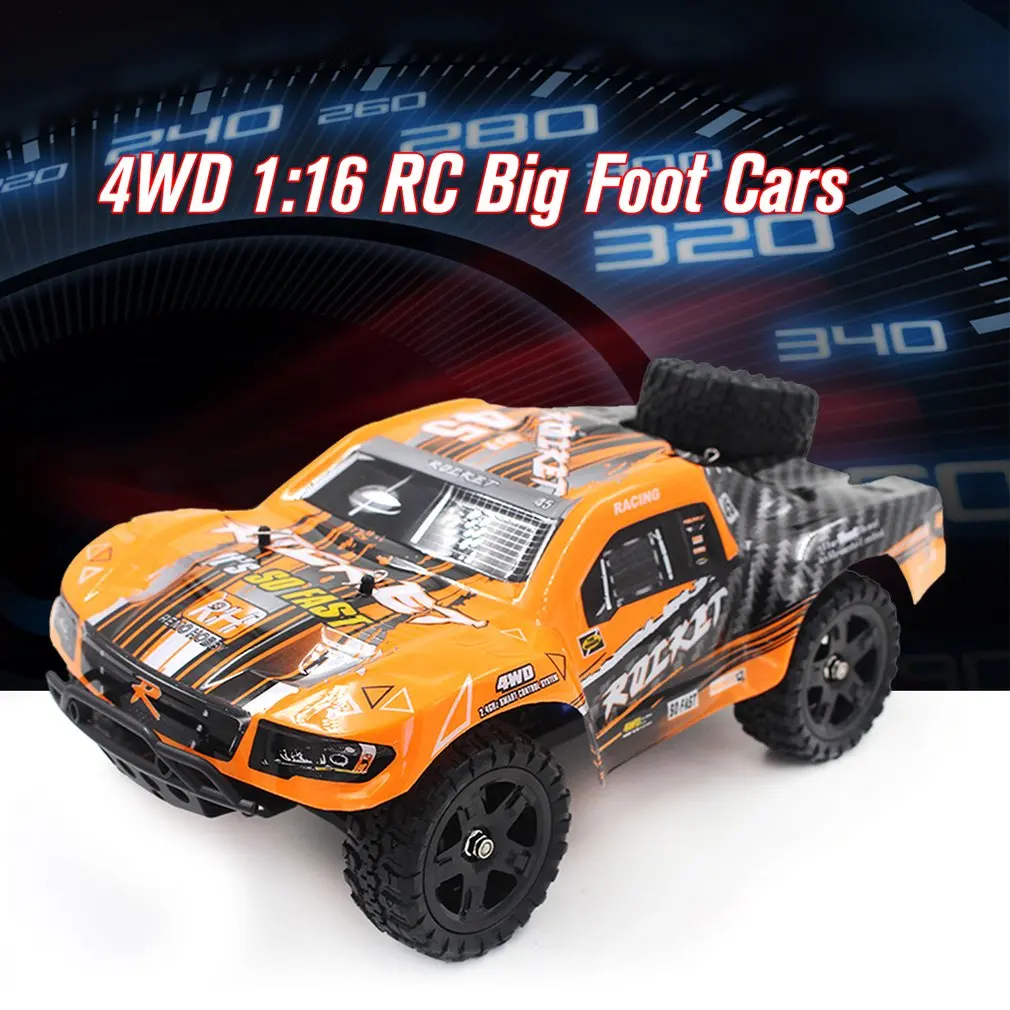 1621 1:16 2,4G 4WD матовый RC внедорожный автомобиль с дистанционным управлением большой ножной гусеничный автомобиль модель RTR игрушка для детей подарок
