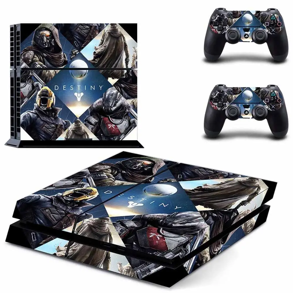 Наклейка для PS4 PS 4 sticker Play station 4 наклейки pegatinas Adesivo для консоли playstation 4 и 2 контроллера - Цвет: DPTM1339