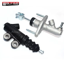 WOLFIGO 1 / 2 шт., для Honda Civic 1996-2000 Acura Integra 1994-2001, главный и подчиненный цилиндр сцепления 46920-S04-A01 46930-SR3-003 WOLFIGO 1 / 2 шт., для Honda Civic 1996-2000 Acura Integra 1994-2001, главный и подчиненный цилиндр сцепления 46920-S04-A01 46930-SR3-003