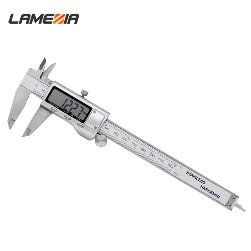 Description Picture 2 of item0-150mm Digital Stainless Steel Caliper Electronic Pachymeter Precision Metric Conversation Pachometer Tools