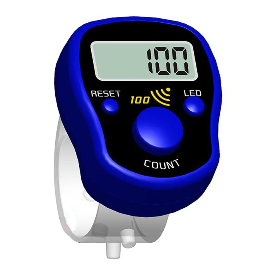 Mini Compteur De Comptage A Main Bague Numérique 5 Chiffres Ecran LCD Universel