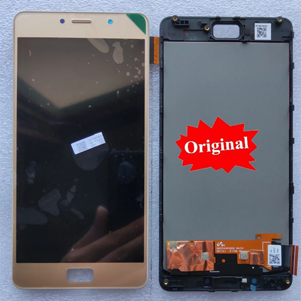 100% Оригинальный AMOLED рабочий стеклянный датчик ЖК дисплей сенсорный экран