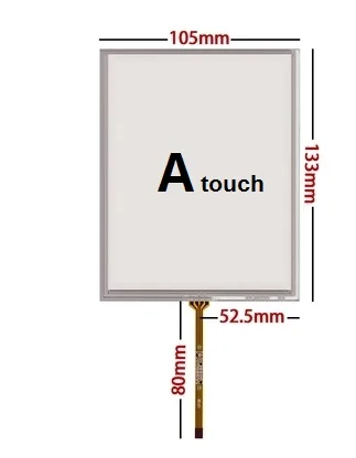 5 pcs/lot New 5.7 inch resistance touch screen 133*105 TP177A TP177B  642-0AA11-0AX1 auto industry touch screen touch screen