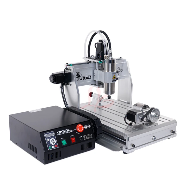 YOOCNC 4030Z 800W 1500W мини фрезерный станок с ЧПУ маршрутизатор настольная машина для