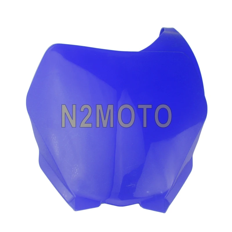 Для YAMAHA YZ125 YZ250 YZ250F YZ450F WR250F WR450F YZ 125 250 250F 450F WR 250F Мотокросс Пластик обтекатель передний номерной знак