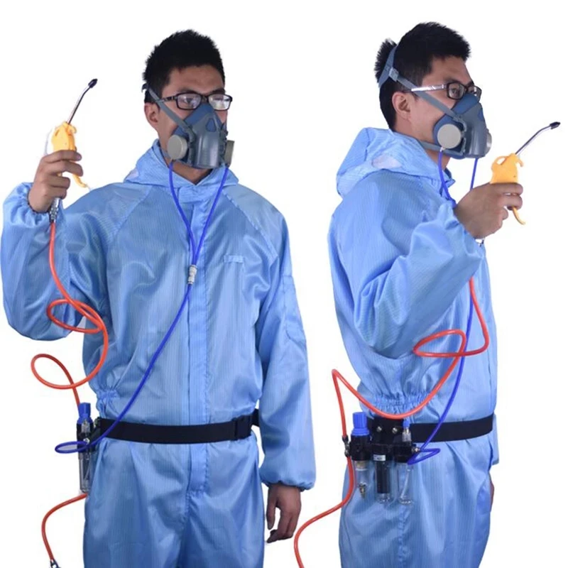 DDE-B Air-supplied 7502 gas mask Oil-water separation system filter element Industrial pneumatic safety respirator Spray paint