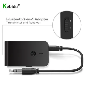 

2 in 1 Wireless Adapter Bluetooth 5.0 Transmitter Receiver With Mic Support Handsfree A2DP For TV Headphone PC Audio Speaker Car