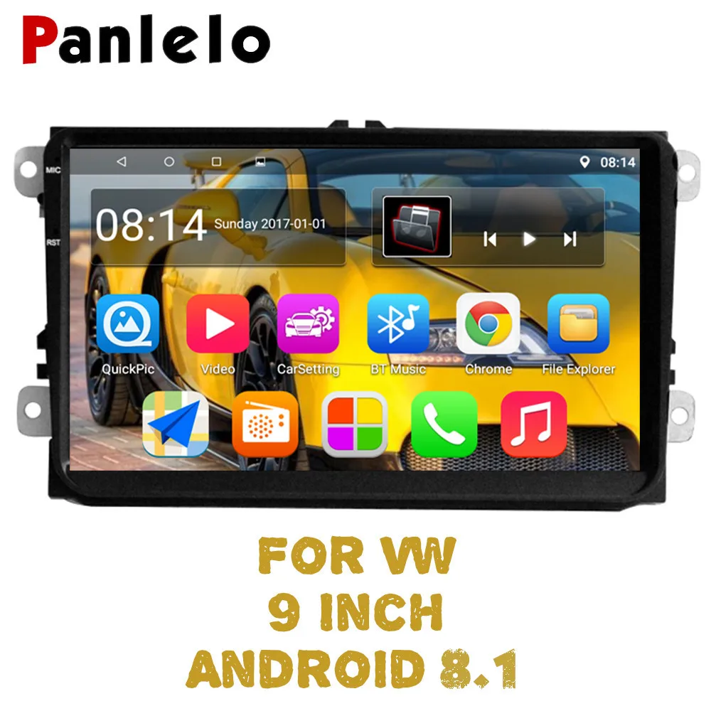 

Panlelo S9 Plus 9 inch Autoradio For VW Car Android 8.1 GPS Navigation Car Stereo Radio Multimedia Player For Golf Polo 9"