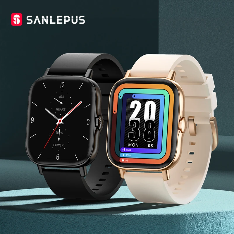 SANLEPUS Smart Watch IP68 Waterproof Smartwatch 2021 New Men Women Fitness Bracelet Band Dial Call For Android Apple Xiaomi