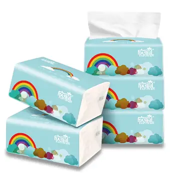 

Facial Tissues Toilet Paper Tissues Paper Kitchen Household Soft Skin Friendly Paper Towel 3-Ply Napkins Paper 100 Sheets NEW