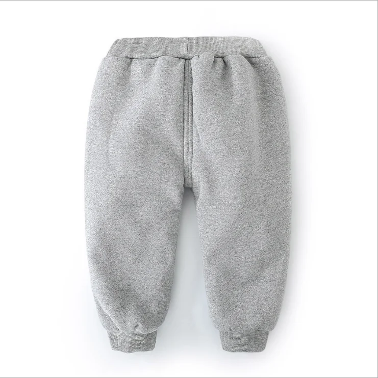 Boys warm pants winter kids casual cotton thick velvet trousers for baby boys children sports snow wear clothing boys outfits