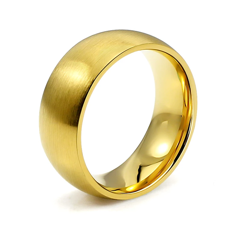 Набор колец для женщин из нержавеющей стали комплект средней длины с круглыми