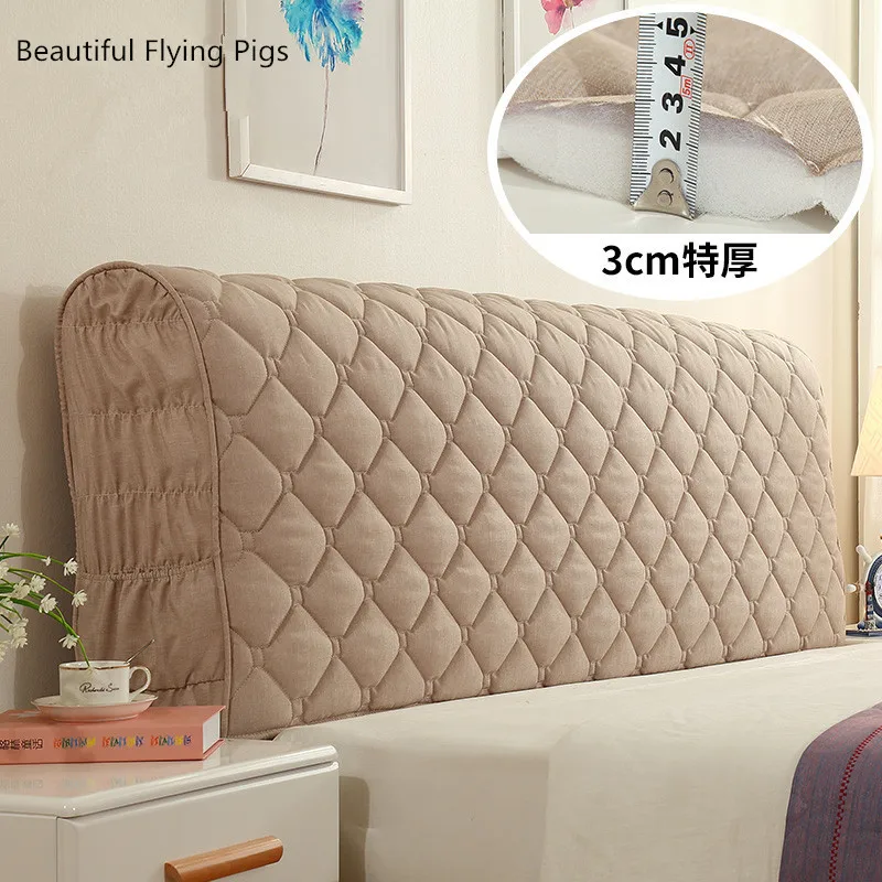 Beige Европейский стиль пододеяльников 120-220 сантиметров и изготовлен из анти-упругой порошковой двусторонней одеяло чехол на спинку кровати - Цвет: Beige