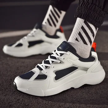 

Trend running shoes, breathable casual shoes, lace-up sports shoes sneakers men