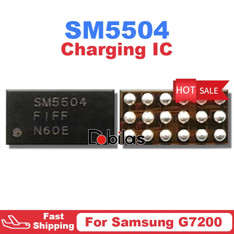 2 шт. SM5504 для Samsung G7200 USB-Зарядка IC BGA зарядное устройство интегральные схемы чип |