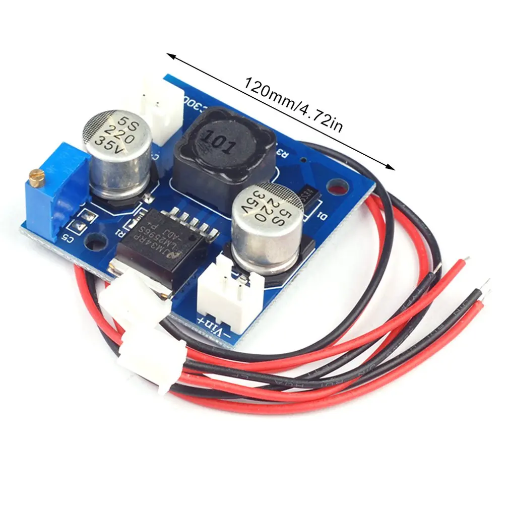 Step понижающий модуль LM2596 DC/DC 4 0 ~ 40V до 1 25 37 V Регулируемый регулятор напряжения с