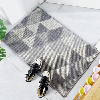 

Entrance Door Carpet Rectangle Long Fluffy Water-absorption Wear-resisting Bathroom Kitchen Duet-resisting Simple Home Mat