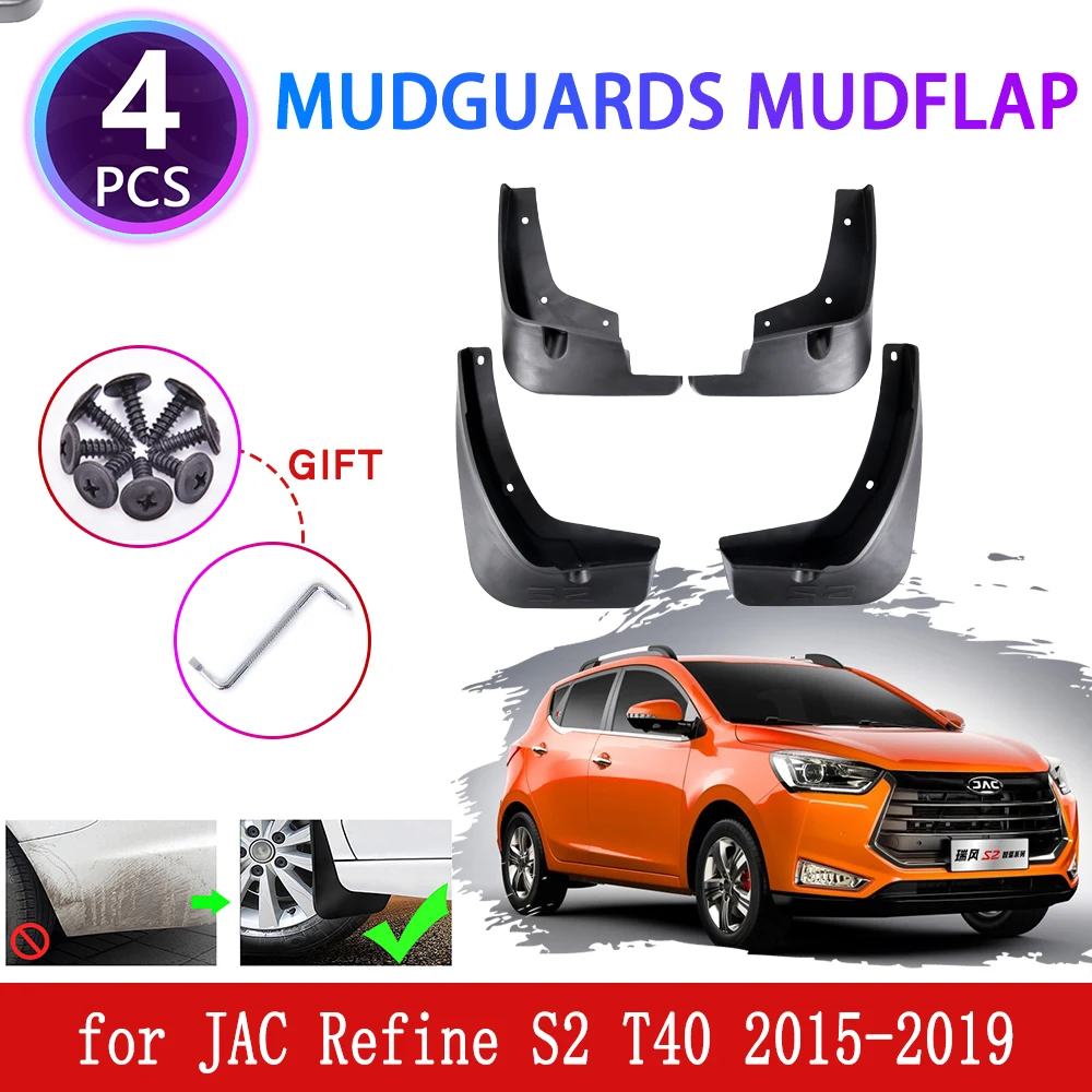 4 шт. для JAC Refine S2 T40 T4 2015 2016 2017 2018 2019 брызговики крыло брызговик защита