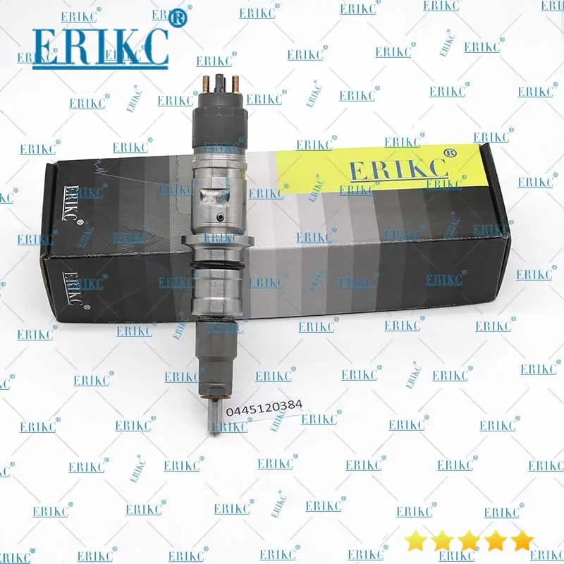 ERIKC cr Топливная форсунка 0445120384 диагностики форсунки системы питания с общей топливной 0 445 120 384 автозапчасти Toyota Hilux 0445 120 384 для bosch