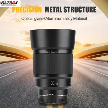 

VILTROX 85MM F1.8 Full-Frame AF Large Aperture Automatic Focus Lens for Fujifilm X Mount Focus Camera Lens