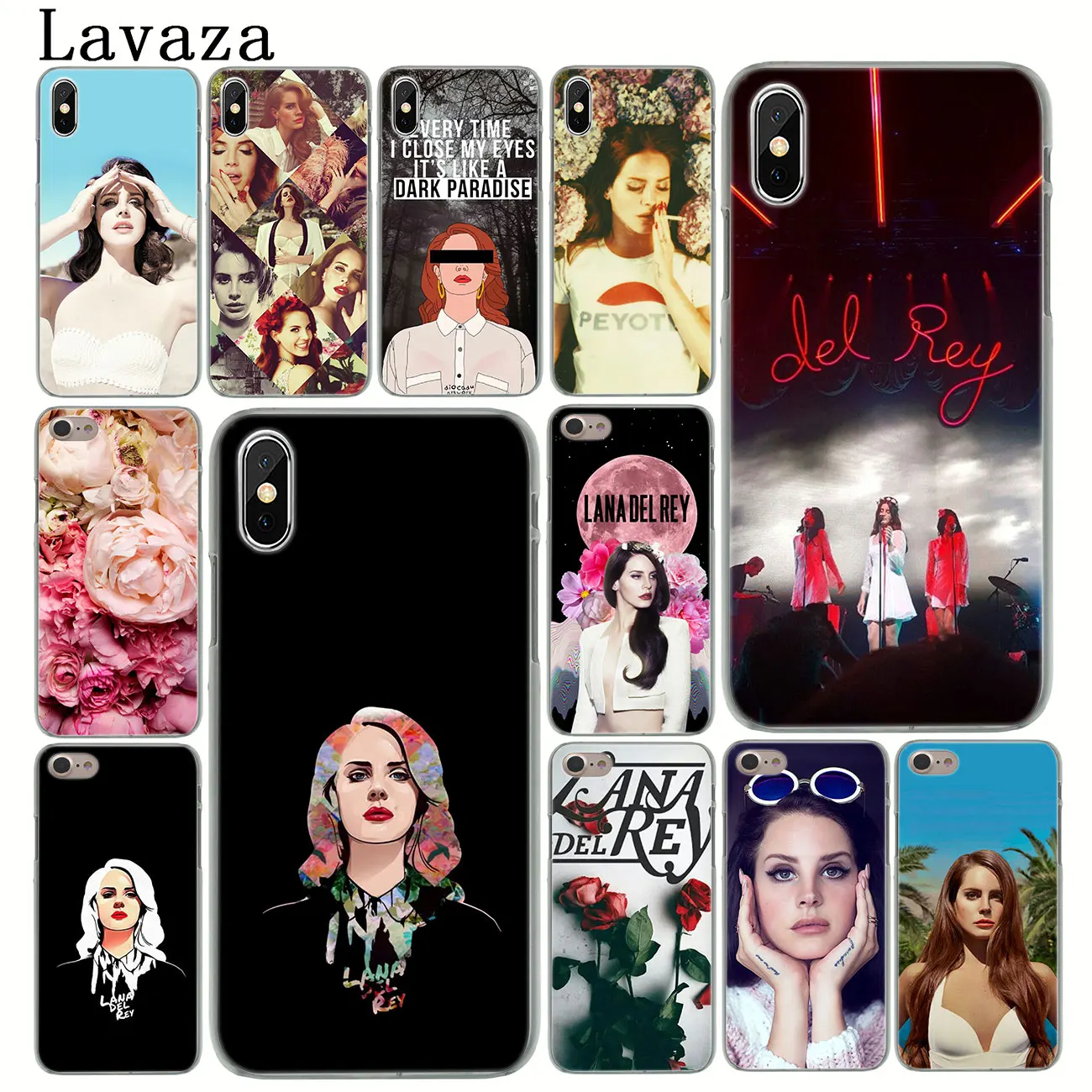 Lavaza pop lana del rey жесткий чехол для телефона iPhone XR X 11 Pro XS Max 8 7 6 6S 5 5S SE 4S 4 10|Бамперы| |