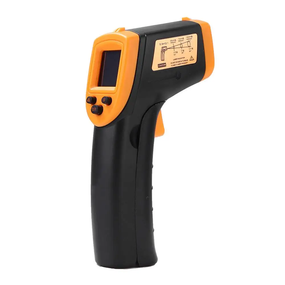 

Handheld Non-contact IR Infrared Thermometer Pyrometer Intelligent Sensor Digital LCD Laser Temperature Meter