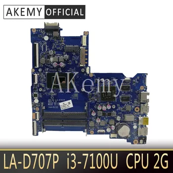 

For 903787-601 903786-501 903786-001 Laptop Motherboard For HP 15-AY 15-AY180TX With i3-7100 CPU LA-D707P 100% fully tested