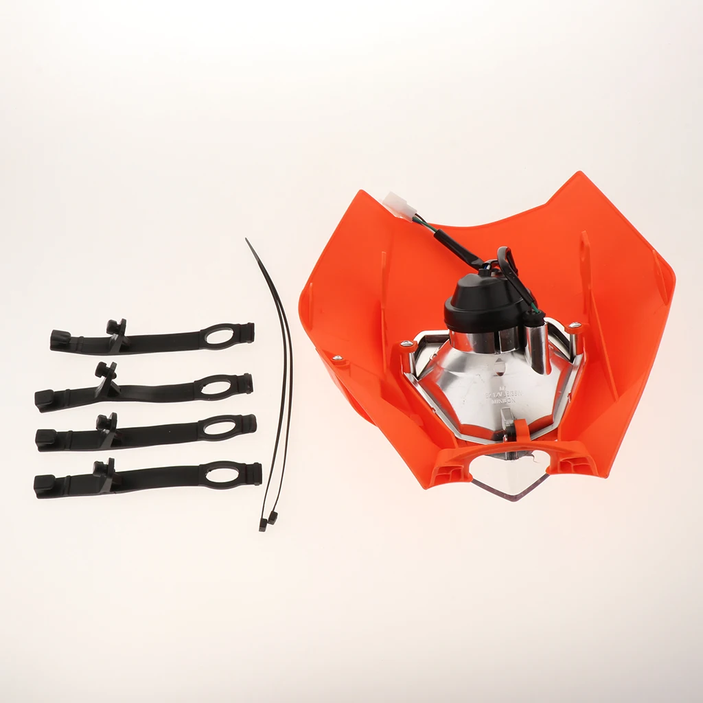 Dual Sport Headlight 12V 35W Head Light for   SMR EXC SX Fairing Mask