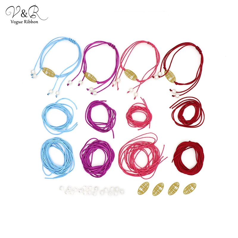 

DIY Handmade Jewelry Making Simulated Pearl Beaded Hollow Metal Plate Charms Pendants Pull Through Bracelet Accessories DIY-007