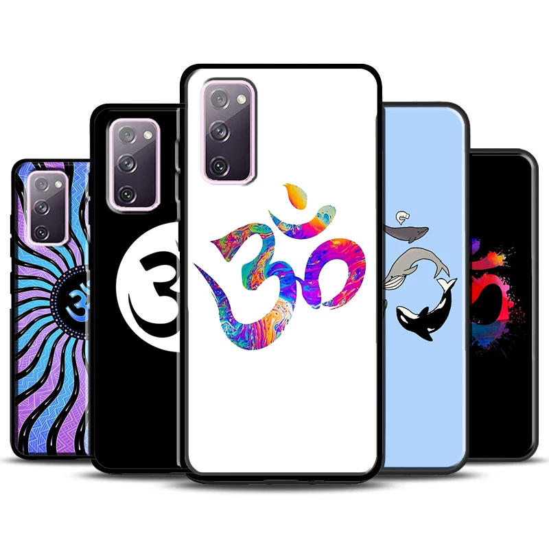 OM Йога GOA из мультфильма Холодное сердце Символ чехол для телефона Samsung Galaxy S20 FE S8 S9