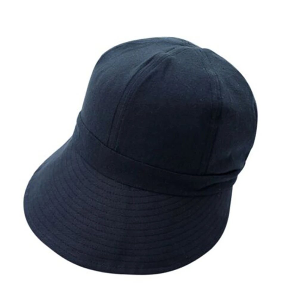navy blue Бейсболки бейсбольная Кепка шляпы хип хоп приталенные дешевые головные уборы для мужчин и женщин gorras изогнутый край шляпы Защитная Кепка - Цвет: navy blue