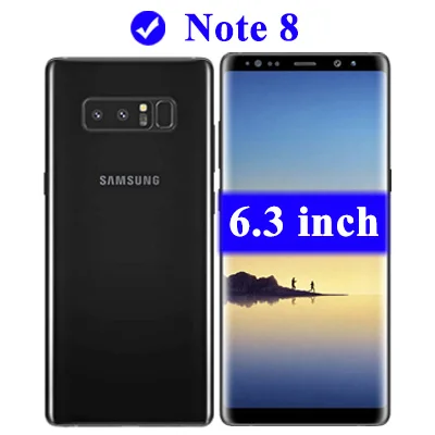 3d Note 9 закаленное стекло для samsung Galaxy Note9 Note8 протектор экрана Sumsung Not 8 пленка Броня Защитная Not8 Not9 изогнутая No - Цвет: For galaxy note 8
