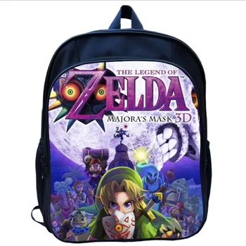 

New fashion printing legend Zelda school bag 13-inch backpack in kindergarten classic cartoon boy burden backpack