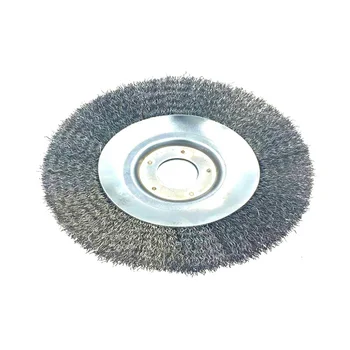 

6inch Removal Grass Rotating Lawn Mower Weed Brush Power Tool Accessories Derust Wheel Trimmer Head Garden Universal Steel Wire