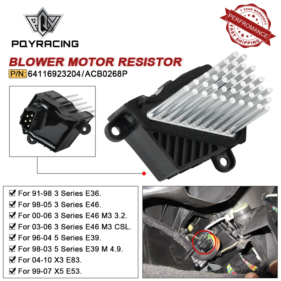 High Quanlity Final Stage Car Heater Blower Motor Resistor for BMW 