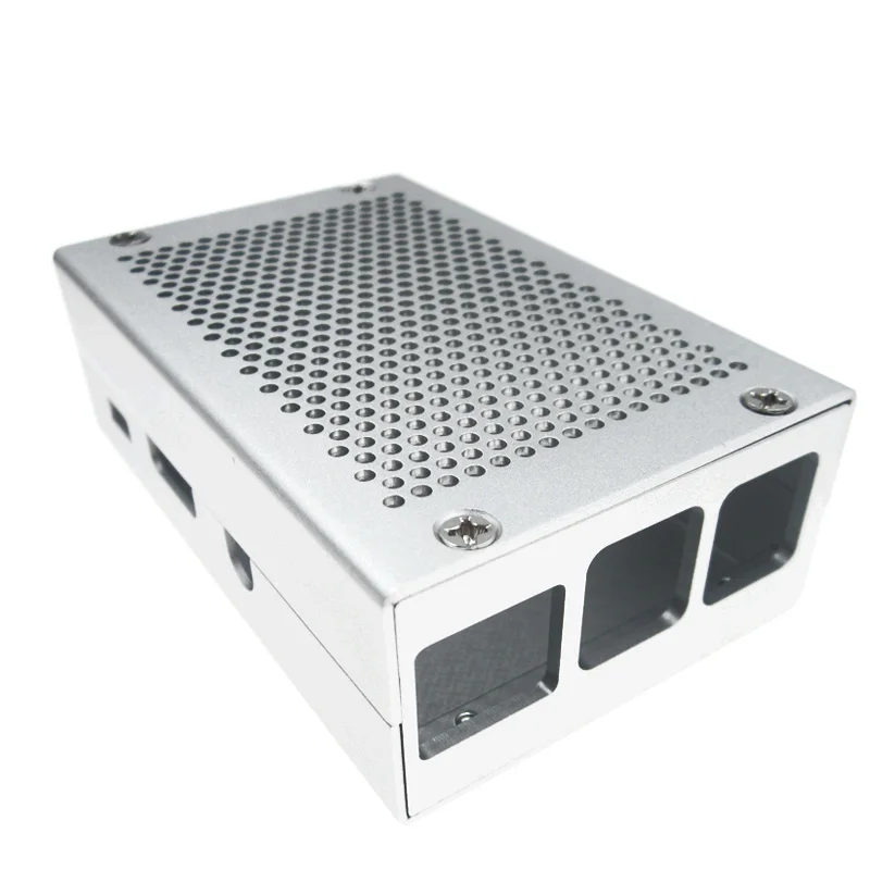 Алюминиевый сплав, металлический корпус Чехол Коробка для RPi Raspberry Pi 3 2 Модель B