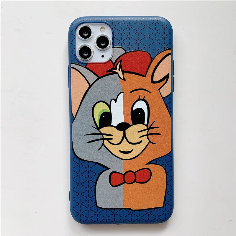 Милый мягкий чехол для телефона с мультяшным котом для iPhone 6, 6 S, 7, 8 Plus, X, XS, MAX, XR, 11 Pro, Max, милый матовый чехол с аниме