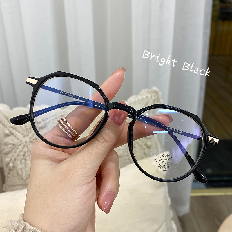 Occhiali da vista anti blu di marca Schever uomo/donna occhiali da vista  trasparenti falsi decorativi rotondi con lenti da vista mioppio  femmina|Men's Eyewear Frames| - AliExpress