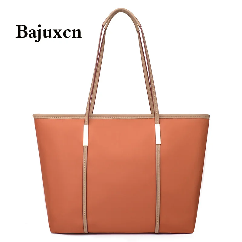 Высокая Capcaity мягкие водонепроницаемые женские сумки Оксфорд с верхней ручкой