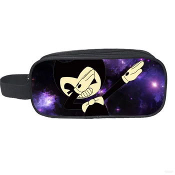 

Bendy new School Supplies Student Pencil Case Cartoon Boys Girls High-capacity Pen Bag Kid Cosmetic bag