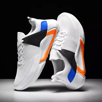 

Running Shoes For Man Sneakers Flyknit Mesh Basketball Shoe Outdoors Breathable Fitness Sport Walking Jogging Zapatos