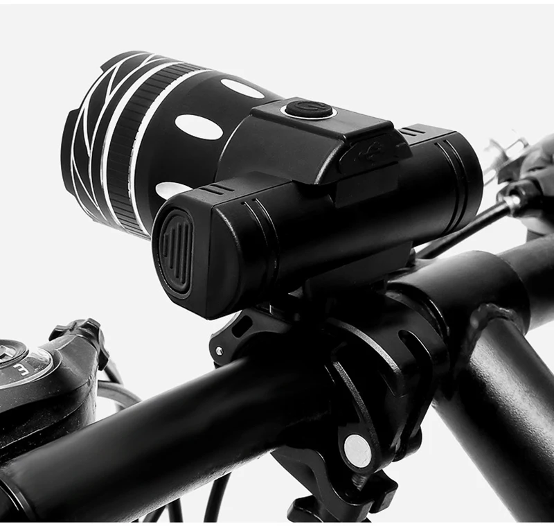 Водонепроницаемая велосипедная фара с usb-зарядкой для велосипеда, передняя фара, фонарик на руль, велосипедный фонарик для головы, велосипедная фара, светодиодная фара