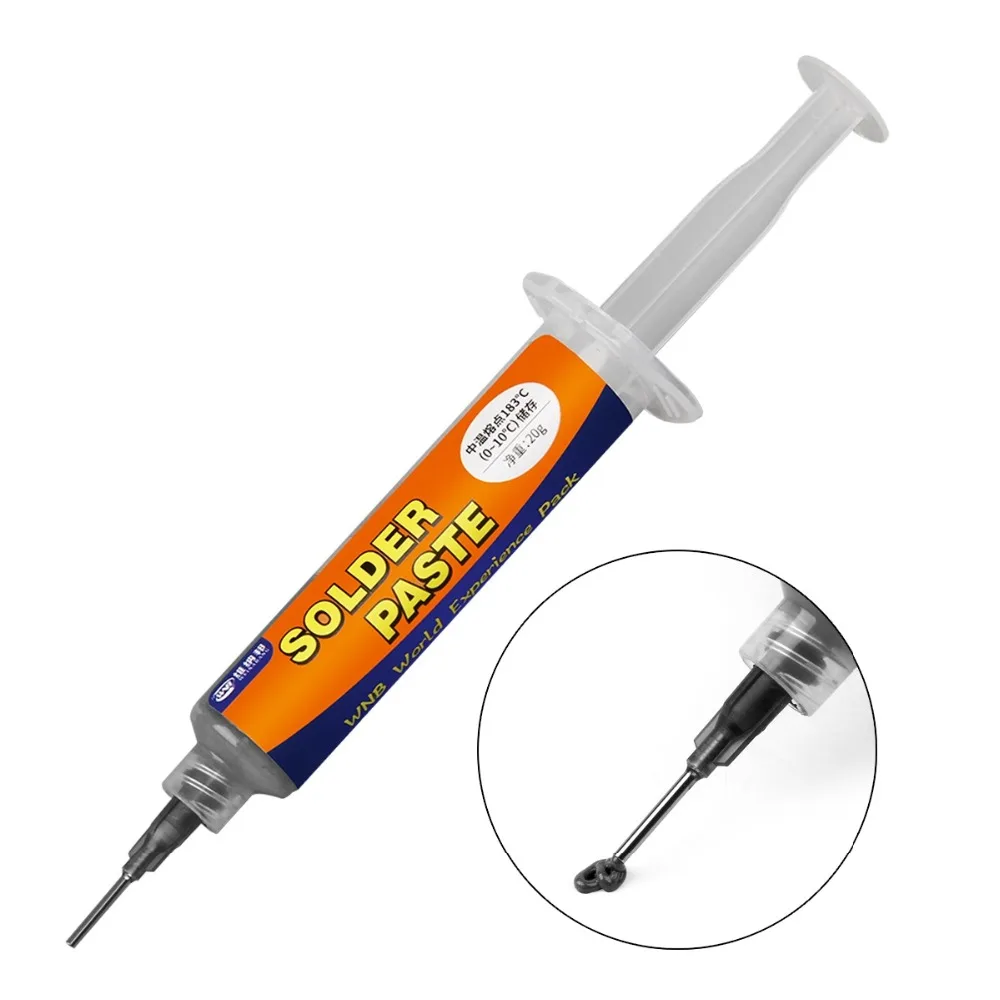 20g BGA Syringe Tin Solder Paste Leaded Sn63/Pb37 NexusQualitystore