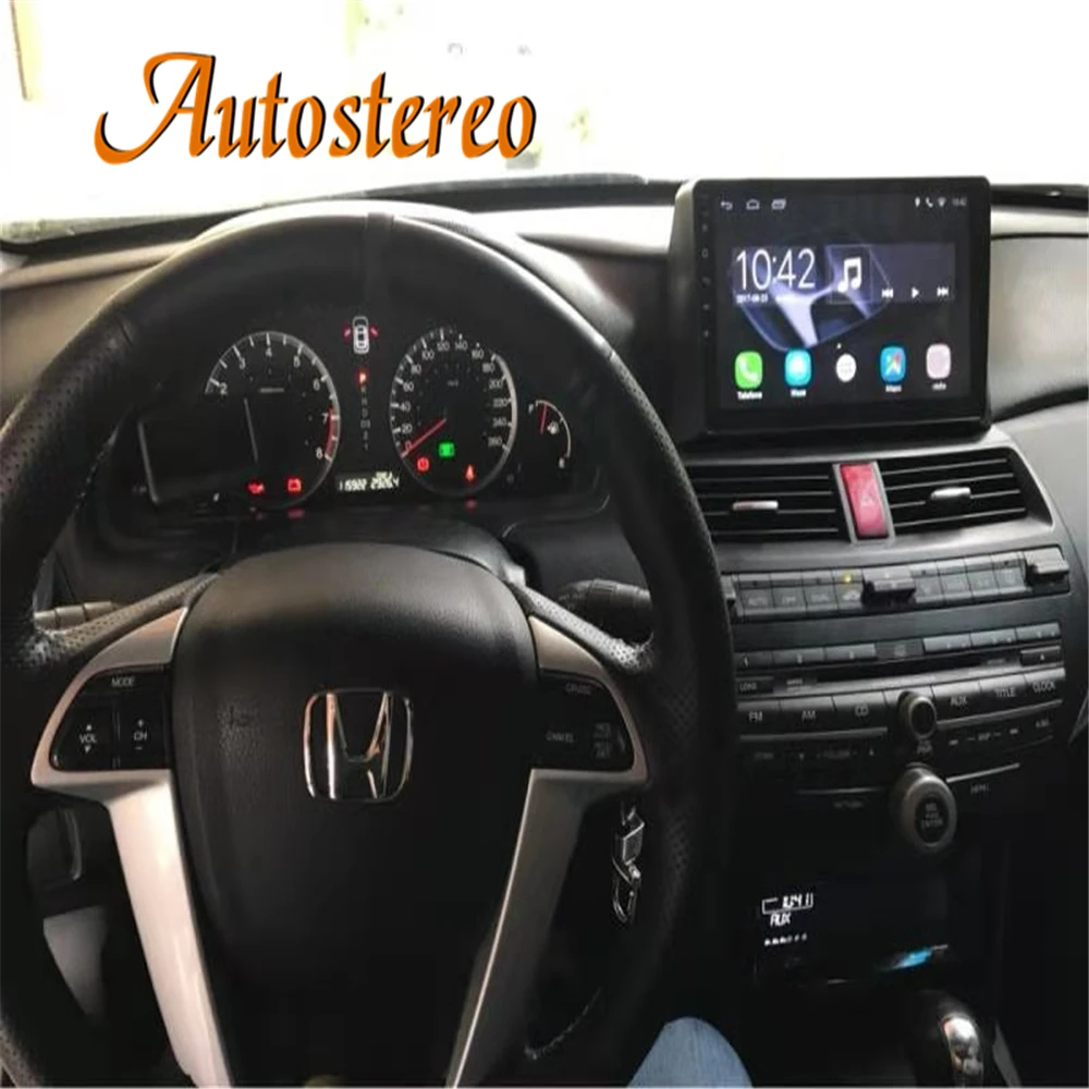 Автомобильный мультимедийный плеер Магнитола на Android 10 6G + 9 7 с GPS для Honda Accord 8 128-2008