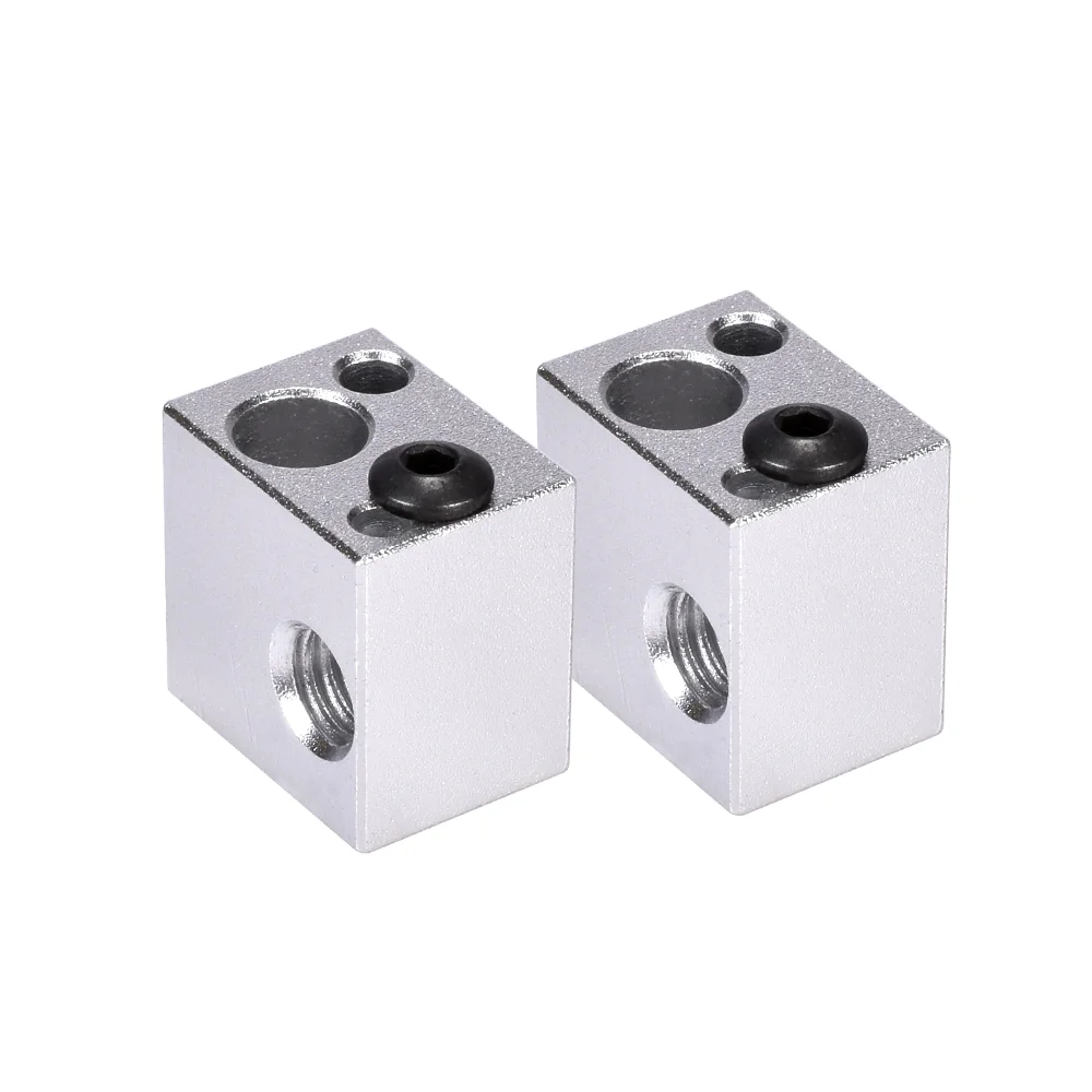 V5 нагревательный блок алюминиевый для V5 Hotend силиконовый носок крышка дистанционного экструдера 3d принтер E3D V6 j-головка Боуден радиатор PT100