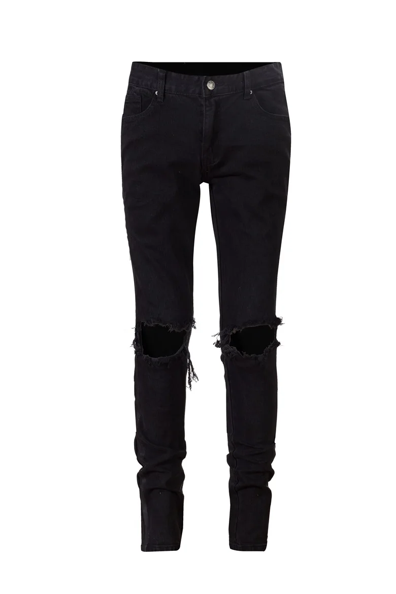 GUAPI GVAPI MMXV OBSIDIAN черные спортивные джинсы Брендовые мужские джинсы мужские байкерские джинсы узкие джинсы брюки