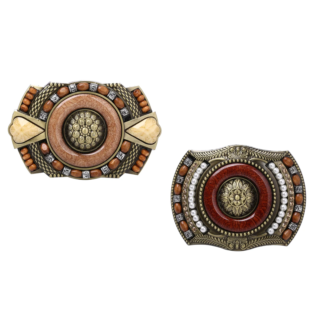Men's Western Boho Indian Cowboy Buckle  Vintage Belt Buckle