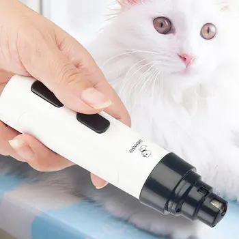 

Dog Nail Clippers Electric Pet Nail Scissors Grinder Pet Electric Pedicure Tool Dog Cat Claw Grooming Trimmer Cutters