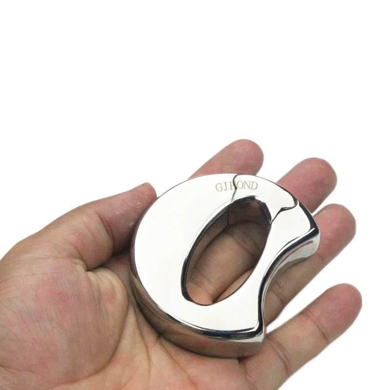 Кольцо на пенис из нержавеющей стали с подвеской в виде мошонки|stainless steel penis